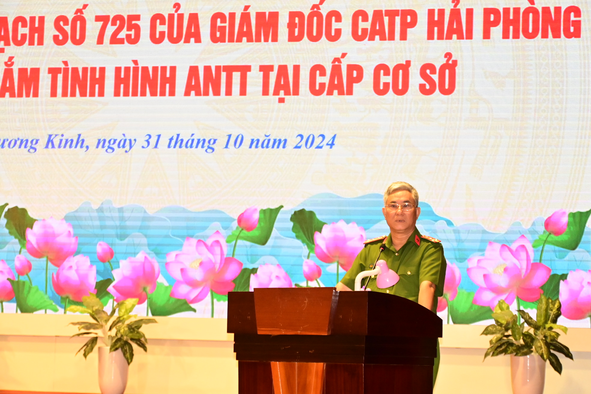 Phòng Cảnh sát hình sự: Triển khai Kế hoạch nắm tình hình an ninh trật tự tại cấp cơ sở tại quận Dương Kinh